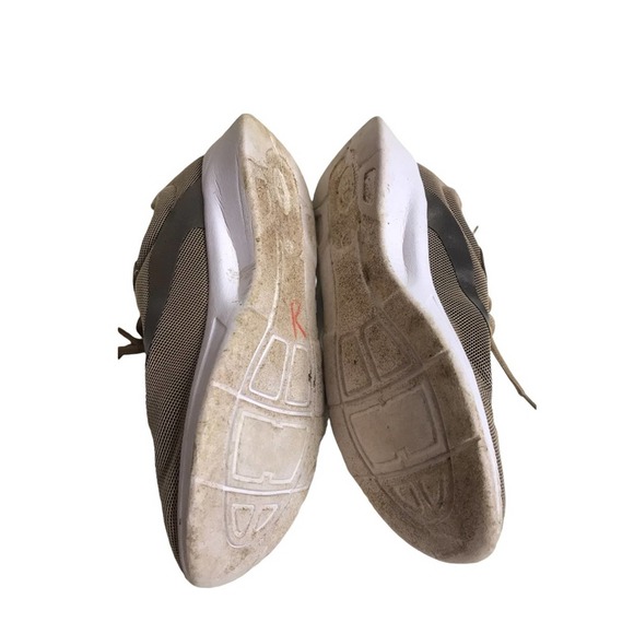 Athletic Works | Memory Foam Neutral Tan Fabric Upper Sneakers - Picture 4 of 9